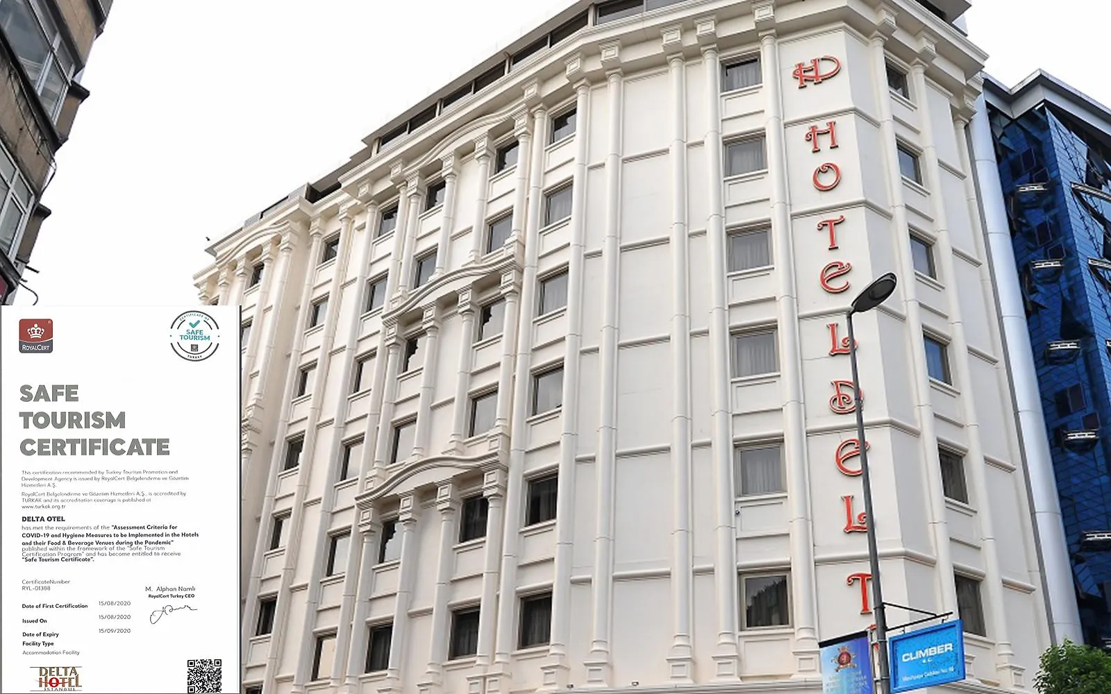 Delta Hotel Istanbul & Old City location